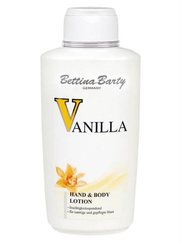 Sữa Dưỡng Thể Trắng Da Vanilla Bettina Barty 500ml - Hương Nước Hoa Ngọt Ngào, Dưỡng Ẩm Tốt Cho Da Mỗi Ngày